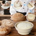 thumbnail image 3 of Home Furnishing Decoration For Bread Baking Supplies Bread Proofing Basket Sourdough Starter Kit Silicone Bread Proofing Basket Dough Proofer Homemade, 3 of 7