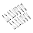 thumbnail image 1 of 15Pcs Metal Clevis Quick Link M2 Thread Steel Clevis Self Locking Clip Fixing Wing  2mm x 25mm, 1 of 6