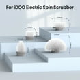 thumbnail image 3 of iDOO Electric Spin Scrubber Cleaning Brush Heads - 4 Pack, 3 of 5