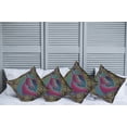 thumbnail image 2 of Ambesonne Colorful Throw Pillow Cover 4 Pack, Mosaic Unicorn, 18", Multicolor, 2 of 5
