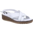 thumbnail image 1 of Hush Puppies Womens Elena Leather Wedge Sandal, 1 of 3