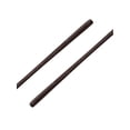 thumbnail image 4 of INSPIRE CHIC Unisex Waxed Solid Round Shoelaces 2 Pairs Oxford Shoestrings for Dress Shoes Boots Dark Brown 140cm / 55.11", 4 of 5