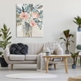 thumbnail image 2 of Stupell Industries Beautiful Blue Pink Flower Bouquet Painting Delicate Blossoms Modern Drawing Gallery-Wrapped Canvas Print Wall Art, 36 x 48, Design by Nina Blue, 2 of 6