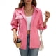 thumbnail image 2 of Chaqueta Vaquera Informal de Larga con Solapa y Botones para Mujer, Estilo Boyfriend, Holgada, A . Rosa L, 2 of 10