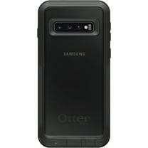 OtterBox Pursuit Series Dust Protection Rubber Case for Samsung Galaxy S10 - Black/Clear