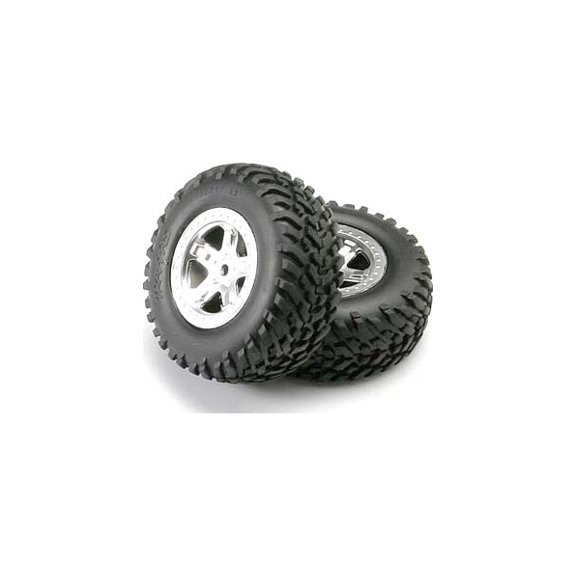 Traxxas 5973 Sct Tires And Wheels (2) TRA5973