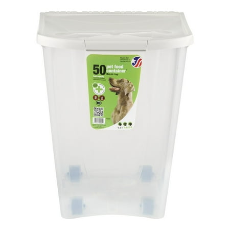 Van Ness Pet Food Storage Container, 50 Lb (Best Dog Food Storage Container)