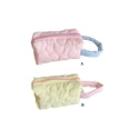thumbnail image 4 of Minnieouse Bolsa de almacenamiento multifuncional, bolsas multicolores, paquete de gran capacidad, de dientes, cepillo de dientes, crema Bolsas de mensajero y de hombro Amarillo, 4 of 6