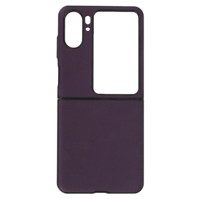 Funda protectora anticaída de cuero genuino Premium para teléfono plegable Find N2 Flip