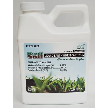 16 oz. Readi Soil Worm Casting Concentrate