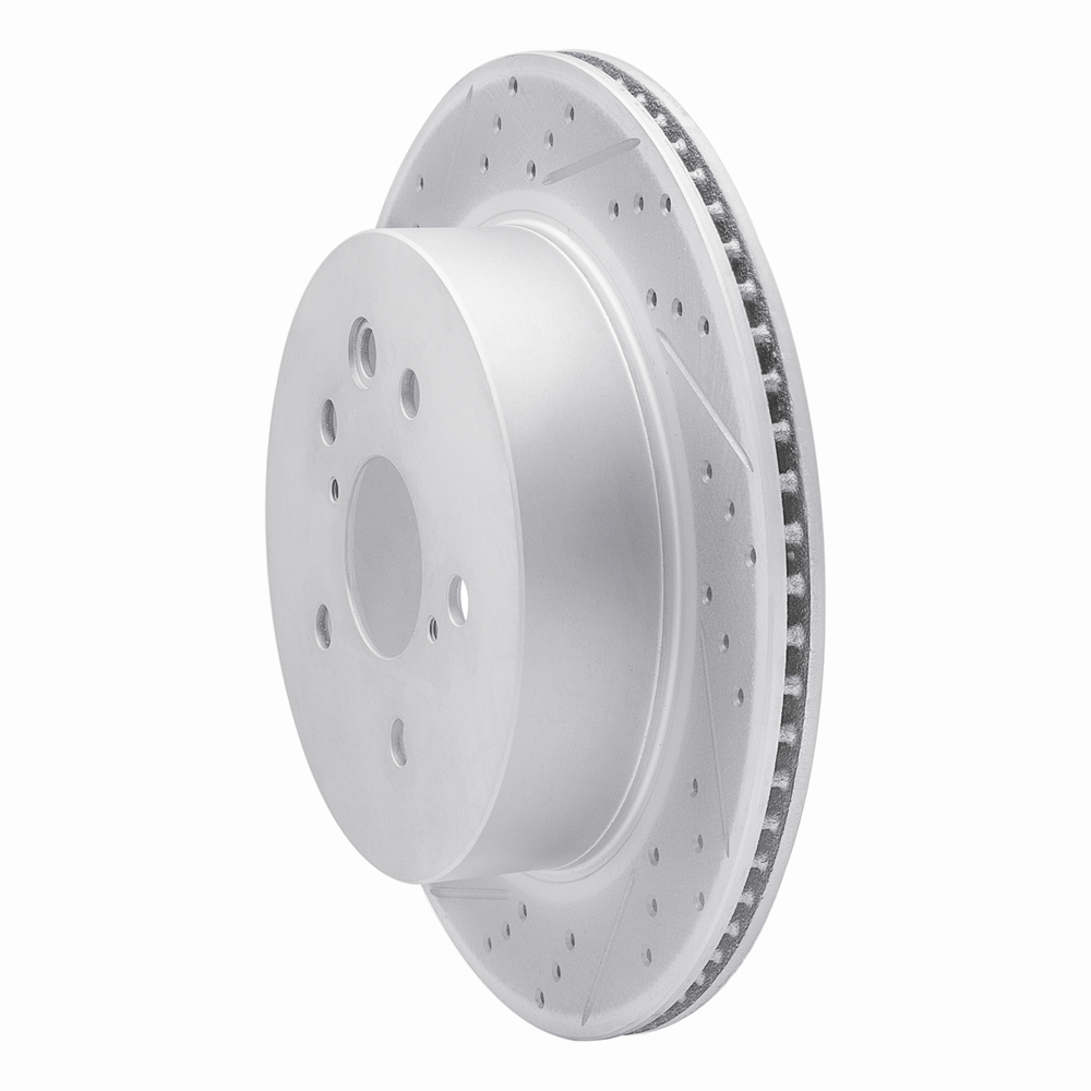 Dynamic Friction Company 830-75015L DFC Geoperformance Rotor - Drilled and Slotted