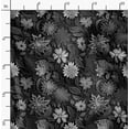 thumbnail image 3 of Soimoi Poly Taffeta Black Fabric By the Yard - 56 Inch Wide - Florals Print Fabric - Elegant and Timeless Patterns for Fashion and Home Decor Printed Fabric, 3 of 6