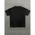 thumbnail image 2 of 【New Arrival】Cartoon Grills Metallic Mouth Lips Vintage Street Graphic T-Shirt, Unisex Cotton Crew Neck Hip Hop Urban Casual Tee, Rap Culture Novelty Gift, 2 of 4