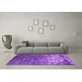 thumbnail image 3 of Ahgly Company Indoor Rectangle Oriental Purple Industrial Area Rugs, 2' x 3', 3 of 4