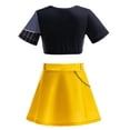 thumbnail image 4 of Pop Idol Halloween Costume, Suit with Short Sleeve Top and A-Line Skirt, Cosplay Outfit for Anime Singer Birthday Party, 4 of 7