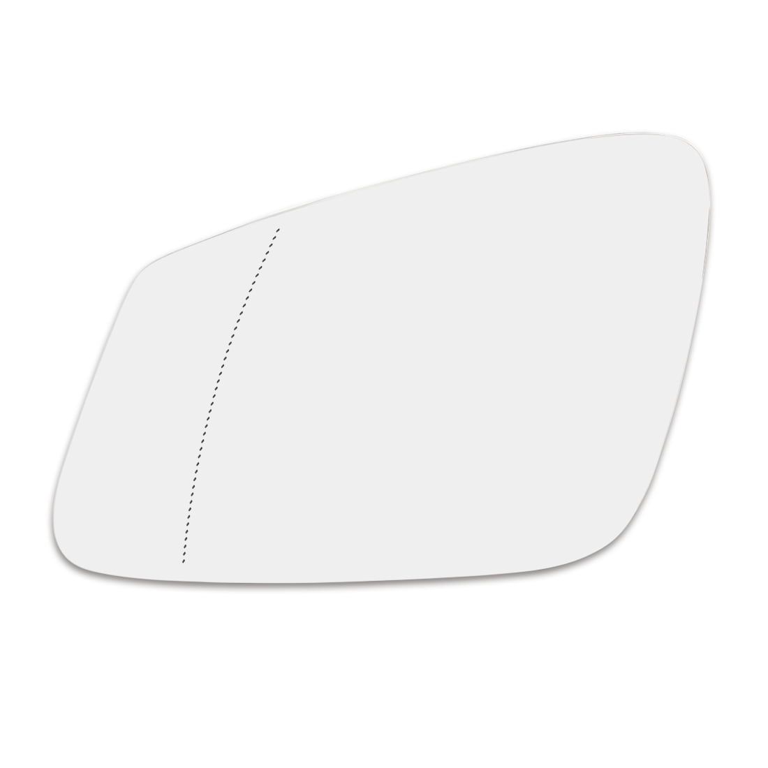 X AUTOHAUX Mirror Glass Heated with Backing Plate Passenger Side Right Side Rear View Mirror Glass for BMW X1 320i 340i 