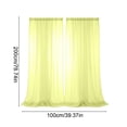 thumbnail image 3 of Dmlowu Sheer Curtains 78 inch Long, Semi-Sheer Lightweight Breathable Pleated Curtains, Blackout Curtains for Living Room Bedroom Home Boho Decor, 3 of 6
