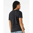 thumbnail image 3 of Bella & Canvas B30506567 Women Relaxed Fit Triblend T-Shirt, Solid Dark Grey Triblend - 2XL, 3 of 5