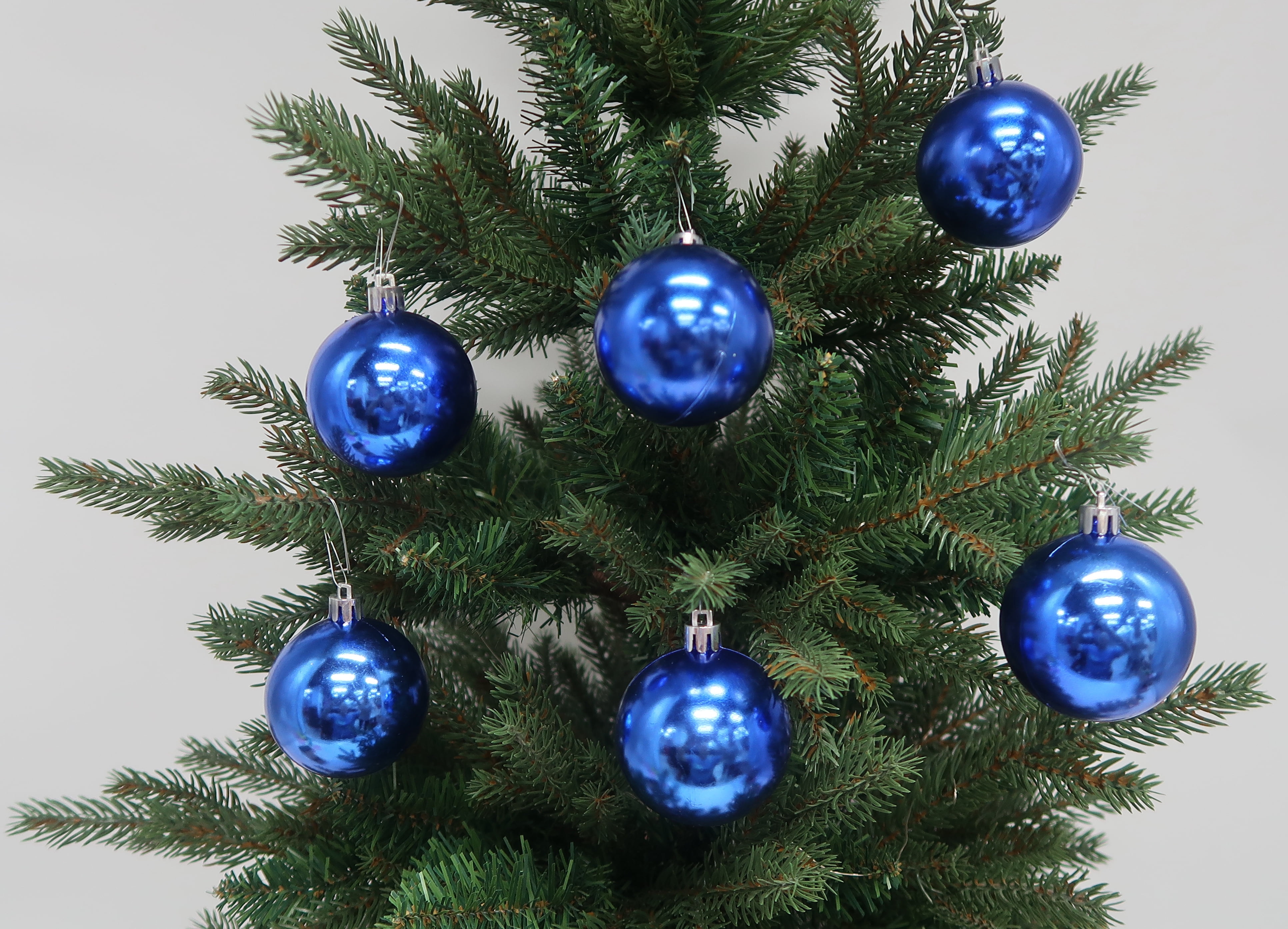 6CTS SHATTERPROOF ORNAMENT 60MM-BLUE