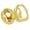 Gold-color, variant on Unique Teeth Grills Round Star Shape Copper Body Jewelry Costume Grillzs Perfect for Cosplay Event and Theme Parties