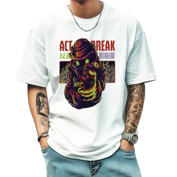 Men's Short Sleeve Graphic T shirt Collection Summer New Trend Sports Shirt Select