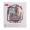 thumbnail image 1 of Juego de Tazas Top Choice de Porcelana para Café 90 Ml 4 Piezas con Platos y Organizador de Metal, 1 of 12