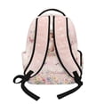thumbnail image 2 of Xoenoiee Deer Swan Butterfly Flower Print Kids Backpack 17 Inch Lightweight School Bag for Girls, Multi-Pocket Travel Laptop Backpack Bookbag with Front Pocket for Elementary Middle School, 2 of 7