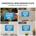thumbnail image 3 of Parking Owners Only Sign Outdoor Signs Aluminum 12X8 Inch Uv Ink Printed For House And Business, 3 of 6