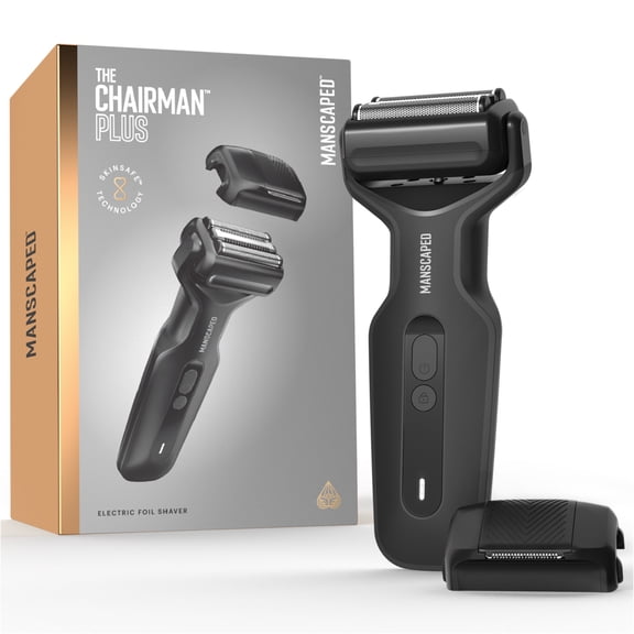 Precision Rechargeable Electric Shaver for Men with Ergonomic Grip and Wet Dry Use