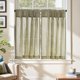 thumbnail image 3 of Cortinas de Lino Jinchan con Pinzas para Cocina 36 cm 2 Paneles, 3 of 9