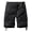 Dark Gray, variant on Mens Camo Cargo Shorts Relaxed Fit Multi-Pocket Outdoor Camouflage Cargo Shorts Cotton