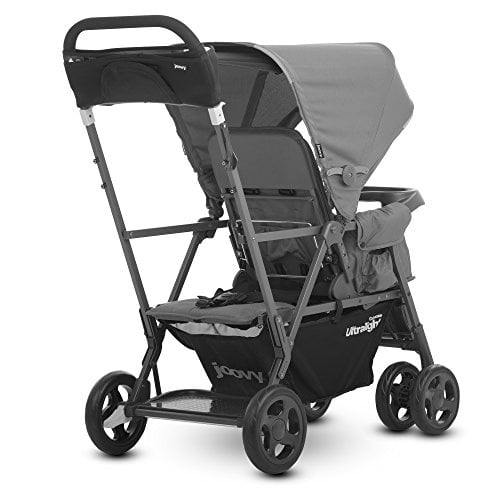 Joovy Caboose Ultralight Double Stroller, Easy Terrain Board