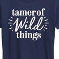 thumbnail image 3 of Instant Message - Tamer Of Wild Things - Women's Short Sleeve Graphic T-Shirt, 3 of 6