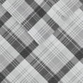 thumbnail image 4 of Woolrich Cotton Flannel Grey Plaid 4 Piece Sheet Set, King, 4 of 8