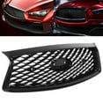 thumbnail image 1 of Front Bumper Grille, Reliability Front Bumper Radiator Gloss Black  For Infinit For With ACC Sensor Models For Auto Parts For Eau Rouge Style, 1 of 8
