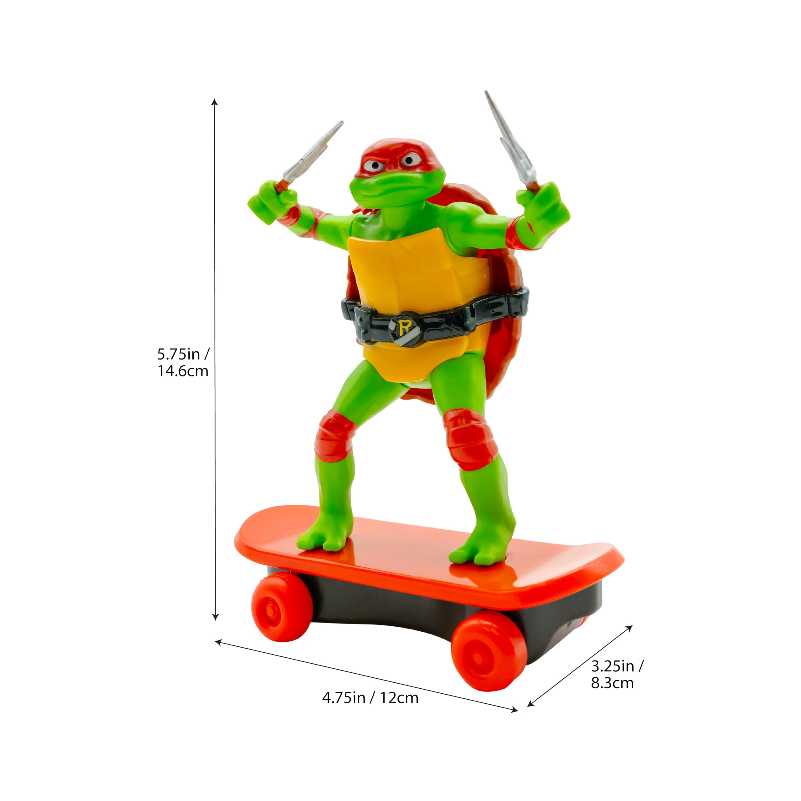 Teenage Mutant Ninja Turtles 5" Sewer Shredders Raphael Movie Edition