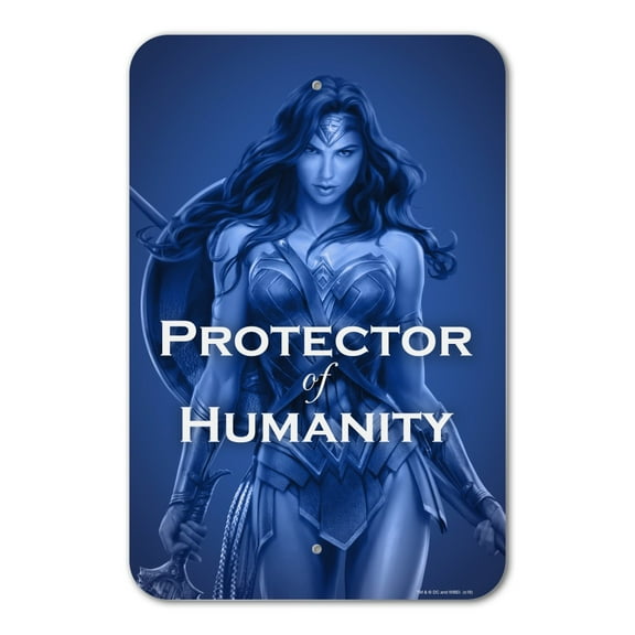 Wonder Woman Movie Protector of Humanity Home Business Office Sign