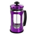 thumbnail image 2 of Mr. Coffee 30oz Glass and Stainless Steel French Coffee Press in Purple, 2 of 3