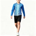 thumbnail image 6 of Kids Goalkeeper Uniform, Multicolor Long Sleeve Football Training Set, Soccer Goalie Jersey & Pants For Boys & Girls Sky Blue 11-12 Years, 6 of 6