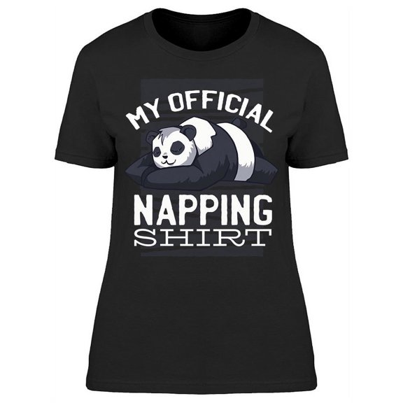 Official Napping Shirt Panda Women's T-shirt