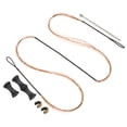 thumbnail image 1 of Reemplazo de Cuerda de Arco Uxcell, Cuerdas de Arquería con Protector de Dedo y Puntos de Nock de Latón para Arco Recurvo de 53 Pulgadas, 1 of 6