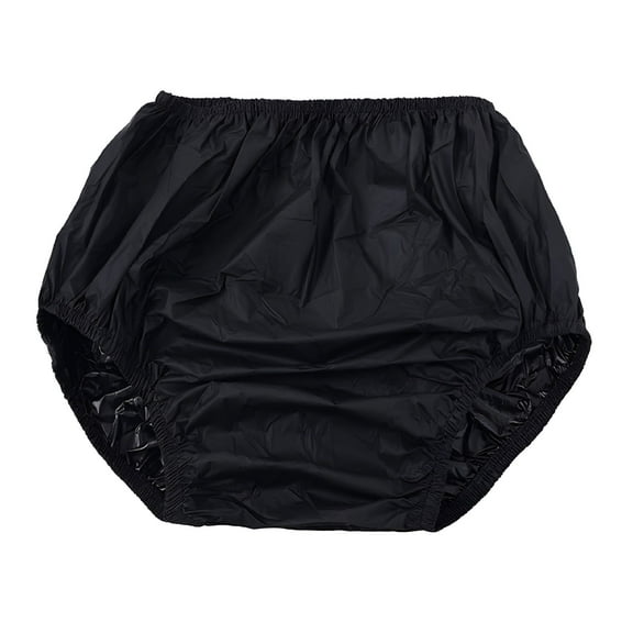 TELOLY Water Resistant Adult Diaper Cover Incontinence Underwear Leakproof Plastic Pant