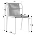 thumbnail image 4 of Set of 2 Astra Black Solid Wood Chair with Windsor Back, 4 of 9
