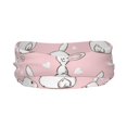 thumbnail image 2 of Yiaed Cute Rabbit Print Sports Headbands,Moisture Wicking Workout Headband, Sweatband Headbands for Running,Cycling for Women and Men, 2 of 8