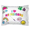 thumbnail image 2 of 3C4G Taie d'Oreiller Autographe "I Heart My Friends", 2 of 4