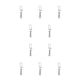 thumbnail image 1 of Paquete de 10 pines de conector de pesca Greeniant acero inoxidable Tipo 3, 1 of 6