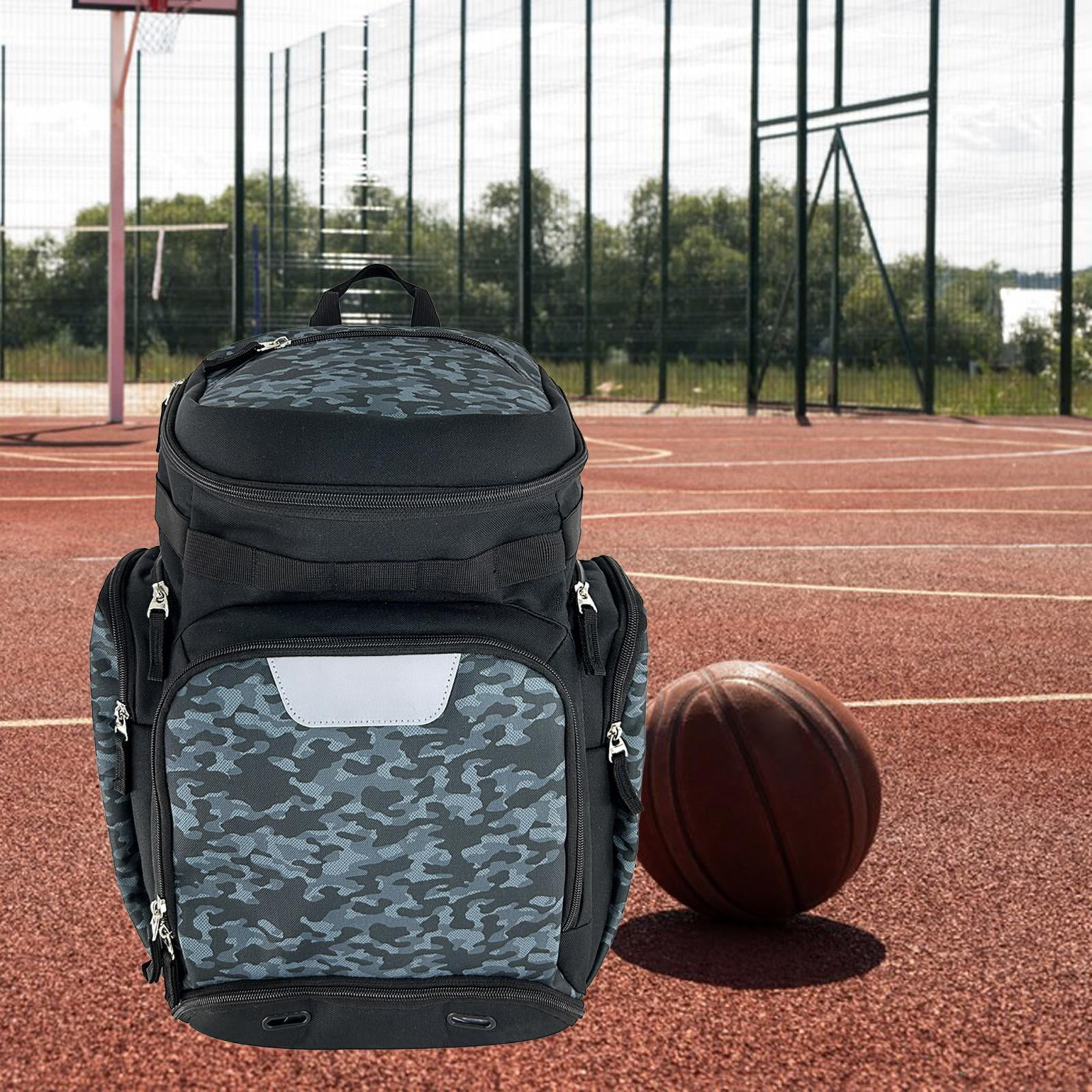 Basketball Soccer Bag Travel Bag with Shoe and Ball Compartment Sport Bag for Purpose Baseball Bag Large Capacity Green