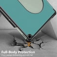 thumbnail image 5 of ELEHOLD Folding Stand Case for Google Pixel Tablet PU Leather Case Adjustable Kickstand Magnetic Folio Slim Shockproof Case for Google Pixel Tablet 2023,Green, 5 of 11