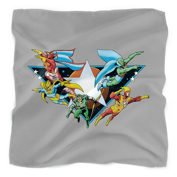 Justice League Star Power Bandana (21 in x 21 in)