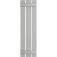 thumbnail image 5 of Ekena Millwork 17 1/8"W x 47"H True Fit PVC Three Board Spaced Board-n-Batten Shutters, Hailstorm Gray (Per Pair - Hardware Not Included), 5 of 8